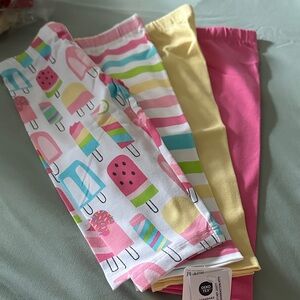 The Children's Place Multicolor Capri Leggings Set